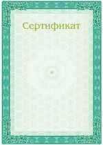 Сертификат №2